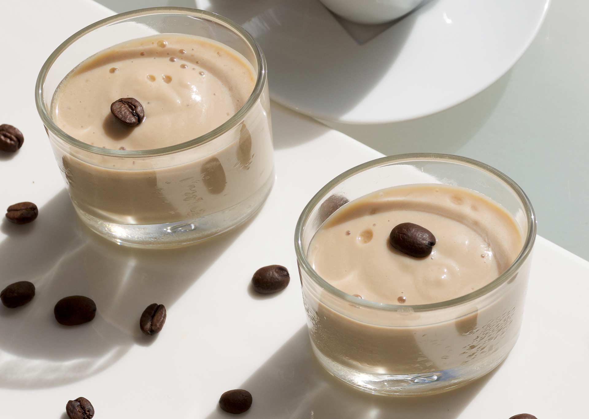 Mousse de café au tofu soyeux